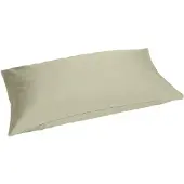 Yumeko Kissenbezug Baumwollsatin 40x80 Grün - Eco, Bio & Fairtrade