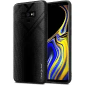 Cadorabo TPU Gestreiftes Glas Cover