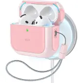 ESR Orbit Halolock Magsafe Apple Airpods 4 Rosa