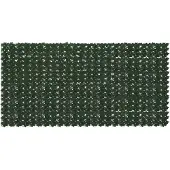 vidaXL Balkonsichtschutz mit Blättern Dunkelgrün 300 x 150 cm