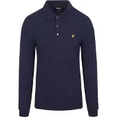 Lyle & Scott Longsleeve Polo Navy