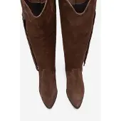 Forever & Always Rios Leder Fransen Kniehoher Stiefel