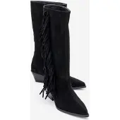 Forever & Always Orlo Lederstiefel mit Fransen im Western-Stil (Damen)