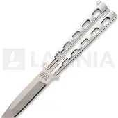 Bear & Son Balisong Bali-Song Messer, stainless steel