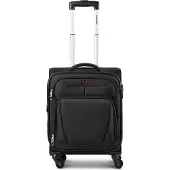 Wenger Beaumont 4 Rollen Kabinentrolley S 54 cm mit Dehnfalte