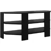 vidaXL EckTVSchrank Schwarz 102x40,5x45cm Holzwerkstoff