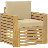 vidaXL Outdoor-Sofagarnitur Polyester Weiß