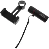 ABOOFAN 4St Smartphone Teleskop Mit Adapter: 2000X24 Hd Monokular Schwarz