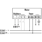 ESYLUX Decken-Präsenzmelder PD-C360i/8 UC Unterputz,12-36V,fernbedi. EP10427312