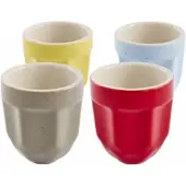 Pols Potten Espressotasse La Marzocco Polygon Multi-colour 100 ml (4er Set)