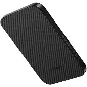 Pitaka Powerbank Qi2 (5000mAh/15W) – Qi2-es schnelles kabelloses Laden – 5000mAh Akkukapazität für ganztägige Stromversorgung – Starker magnetischer Befestigungsmechanismus für sichere Nutzung