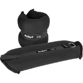 Rebel RBA-3500 Gewichte für Knöchel und Handgelenke, 2 x 4 kg, schwarz