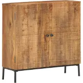 vidaXL Sideboard 75 x 30 x 75 cm Massivholz Mango