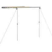 vidaXL Wohnwagen-Markise 1,8x2x2,15 m Beige