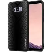 Cadorabo TPU Gestreiftes Glas Cover
