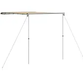 vidaXL Wohnwagen-Markise 1,8x2,5x2,15 m Beige