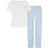 Mey Night2Day Schlafanzug - Organic Cotton T-Shirt mit Hose lang