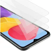 Cadorabo 3x Tempered Schutzglas für Samsung Galaxy M13 4G