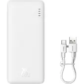 Baseus Powerbank Airpow 10000Mah 20W (Weiss)