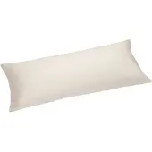 Yumeko Kissenbezug Baumwollsatin 40x80 Naturell - Eco, Bio & Fairtrade