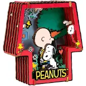 Pantasy Die Peanuts Puremind Modellbausatz Wooden Theater Healing Hug