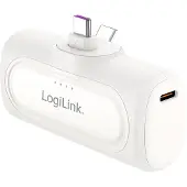 Logilink Powerbank 5.000 mAh 2x USB-C weiß