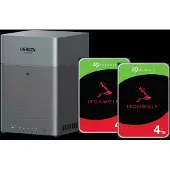 UGREEN NASync DH4300 Plus + Seagate Ironwolf 4 TB Doppelpack