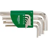 Stahlwille Winkelschraubendreher-Satz 10760a/9 Bereich 1/16 - 3/8 9 tlg.