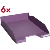 Exacompta 6er-Pack Briefablage »Forever Young« violett