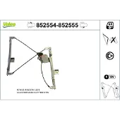 Valeo 852554 Elektrischer Fensterheber Vorne Links für VW Polo Schrägheck (6N1) Polo Classic (6V2)
