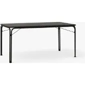 &tradition Thorvald SC113 Gartentisch, 160 x 90 cm, schwarz