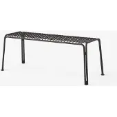 &tradition - Thorvald SC112 Gartenbank, 125 x 46 cm, warm black