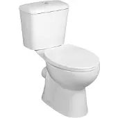 Aqualine JOSE Kombi-WC, Abgang waagerecht, weiß