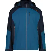 CMP - Jacket Zip Hood Ripstop - Regenjacke Gr 52 blau