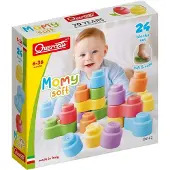 Quercetti Bausatz Momy Soft 24 weiche Steine