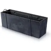 Prosperplast Urbi Case Beton Effect W Collection 58x18x19.5 Cm Blumentopf