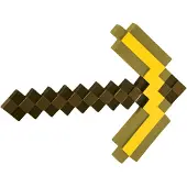 Disguise - Minecraft Gold Pickaxe (112299)