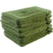 Artg - "Excellent Deluxe" Waschhandschuhe (Armee-Grün)
