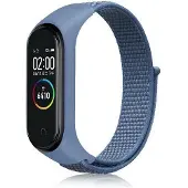 Beline pasek Mi Band 7/6/5/4/3 NylonLoop niebieski/blue