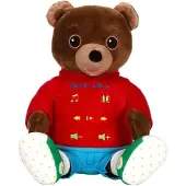 GIPSY TOYS Musikalischer Plüschbär, kleiner Braunbär – – Geschichtenerzähler, 28 cm
