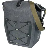 Basil Tasche Navigator Storm MIK Side L schwarz, 46x36x21cm, 25-31ltr, MIK