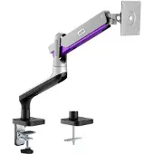 Ergo Monitorhalterung, Premium Gasfeder, Doppelarm 17"-32" 9kg, ER-436