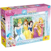 Liscianigiochi LISCIANI GIOCHI Doppelseitiges Puzzle Plus 108 Prinzessin