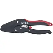 YATO YT-8807, Bypass, PVC, Schwarz, Rot, Kohlenstoffstahl, Schwarz, 200 mm