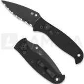 Spyderco Autonomy 2 Taschenmesser, schwarz, spyderedge