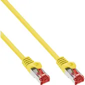 InLine Patchkabel, S/FTP (PiMf), Cat.6, 250MHz, PVC, Kupfer, gelb, 15m, 15 m, Cat6, S/FTP (S-STP), RJ-45, RJ-45, Gelb