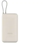 Xiaomi 33W Power Bank 20000mAh Integrated Cable GL Hellbraun