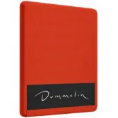 Dommelin Spannbettlaken Terrakotta (Satin 300TC)-100 x 210 cm