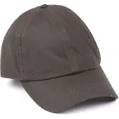 Barbour Wachs Kappe Olivgrün