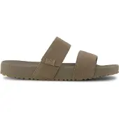 Toms Nico Herren Slide-Sandale Taupe-Grau (Dune Suede), 10023032 - Gr. 47.5